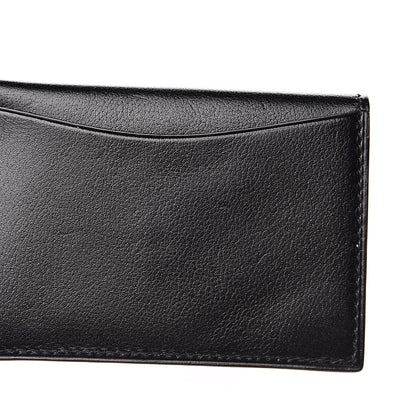 Hermes Box Envelope Card Holder Black 8 of 9