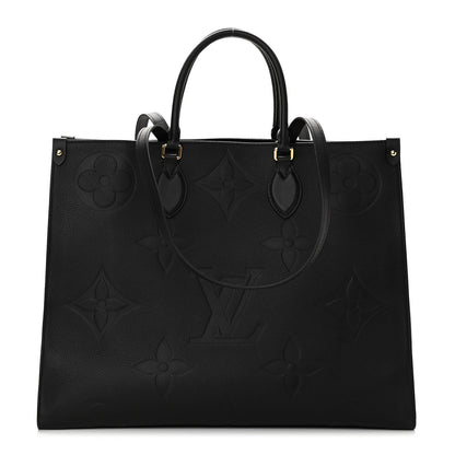 Louis Vuitton Empreinte Monogram Giant Onthego GM Black 1 of 10