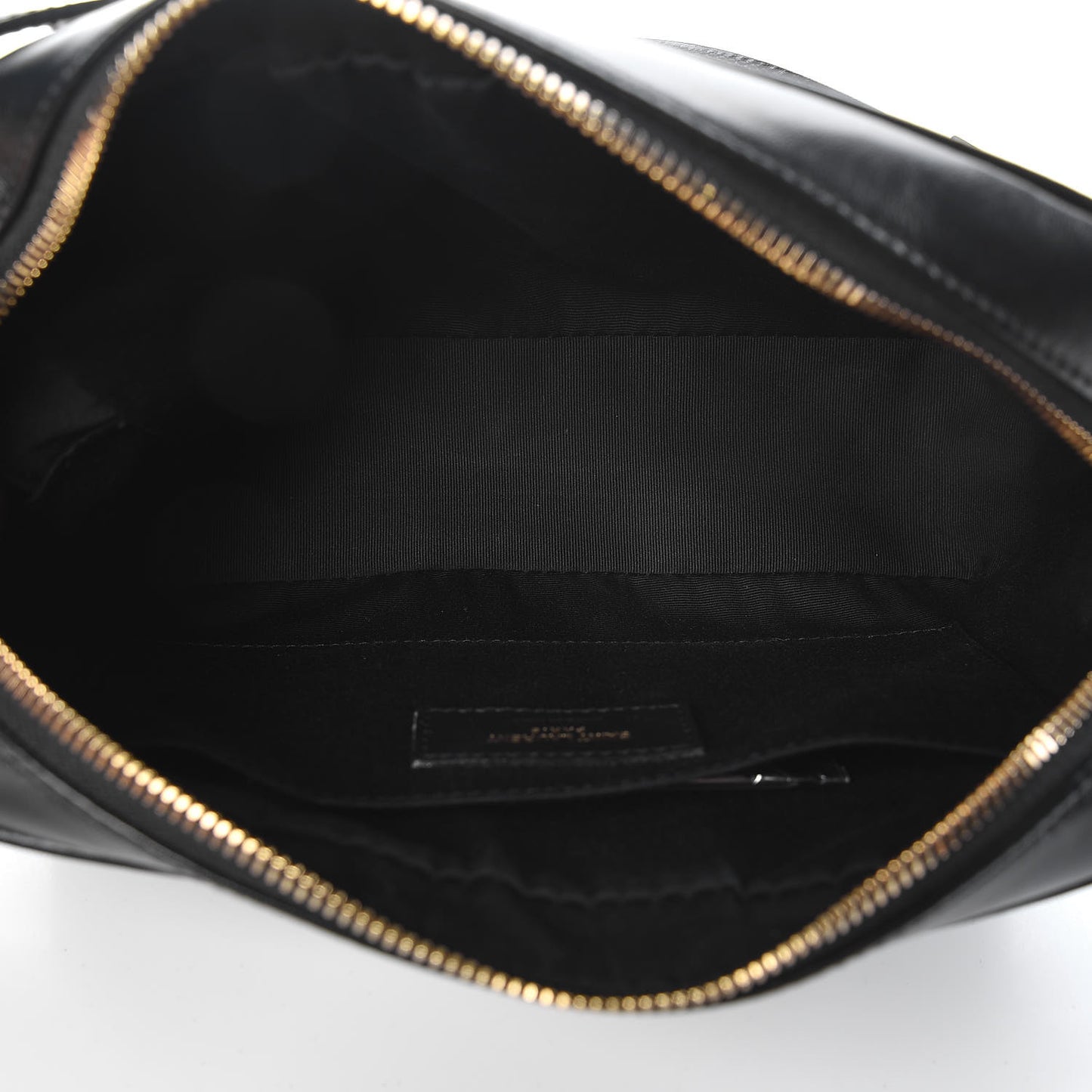 Calfskin Matelasse Monogram Lou Camera Bag Black