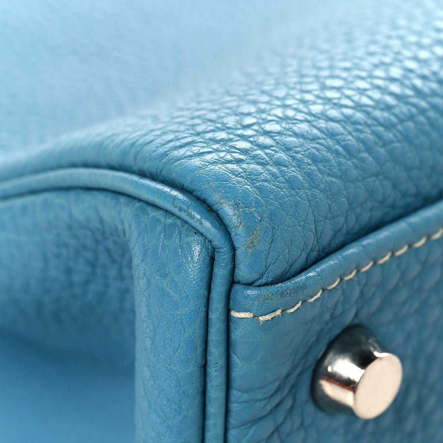 Togo Kelly Retourne 32 Bleu Jean