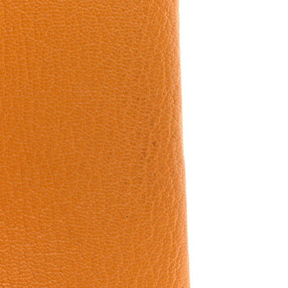 Hermes Chevre Mysore Calvi Card Case Moutarde 10 of 11