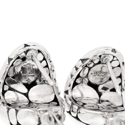 John Hardy Sterling Silver Kali Buddha Belly Earrings 4 of 4