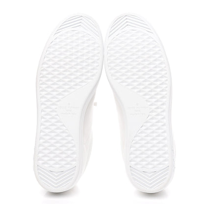 Louis Vuitton Calfskin Luxembourg Sneakers 10 White Red Blue 10 of 10