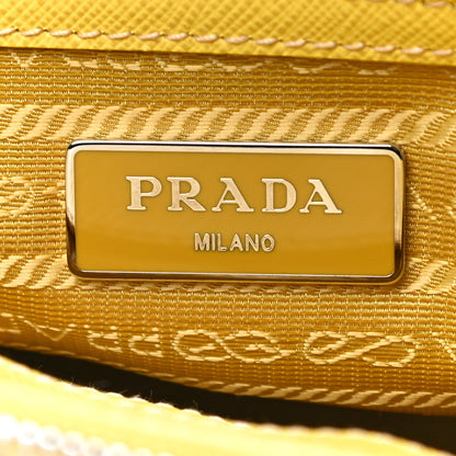 Prada Saffiano Small Galleria Double Zip Tote Soleil 5 of 12