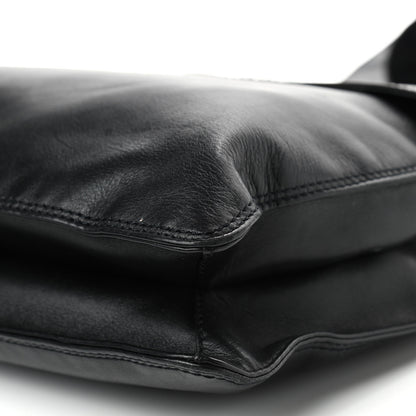 Chanel Lambskin CC Shoulder Flap Bag Black 10 of 12