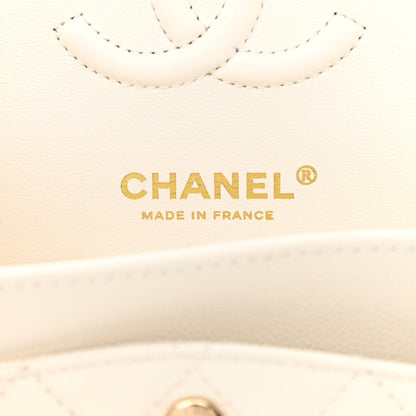 Chanel Caviar Quilted Small Double Flap White 6 of 11