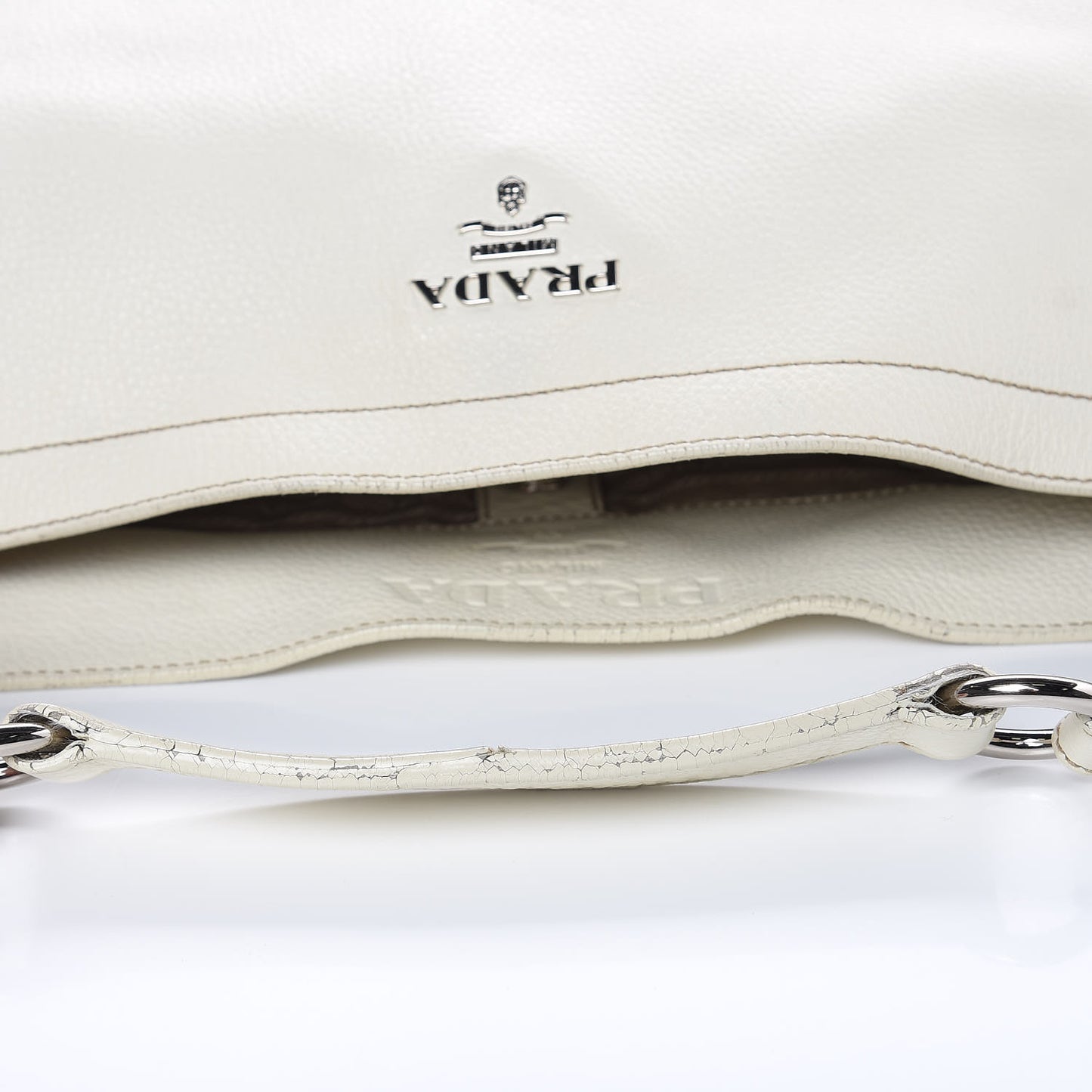 Vitello Daino Hobo Bianco