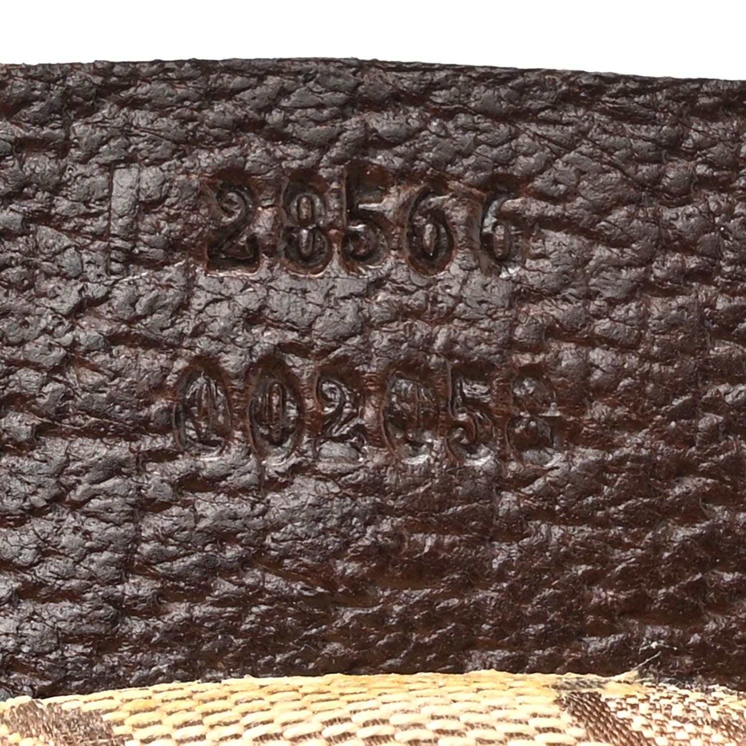 Gucci Monogram Web Belt Bag Dark Brown 7 of 12