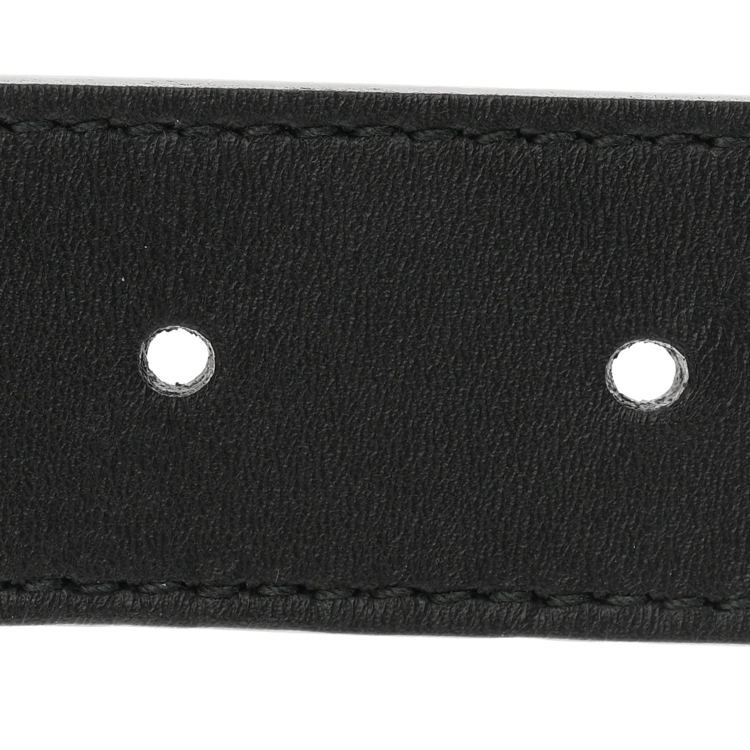 Gucci Calfskin Double G 30mm Belt 80 32 Black 4 of 6