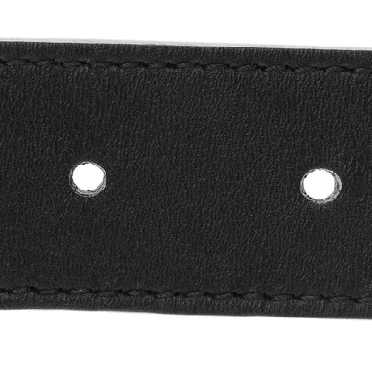 Gucci Calfskin Double G 30mm Belt 80 32 Black 4 of 6