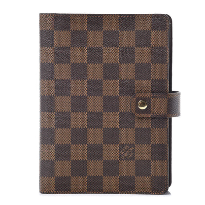 Louis Vuitton Damier Ebene Medium Ring Agenda Cover 1 of 7