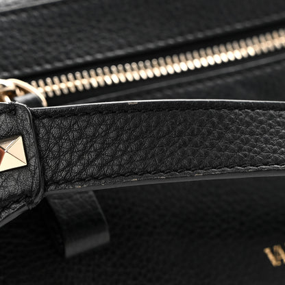 Valentino Garavani Grainy Calfskin Rockstud Belt Bag Black 12 of 13