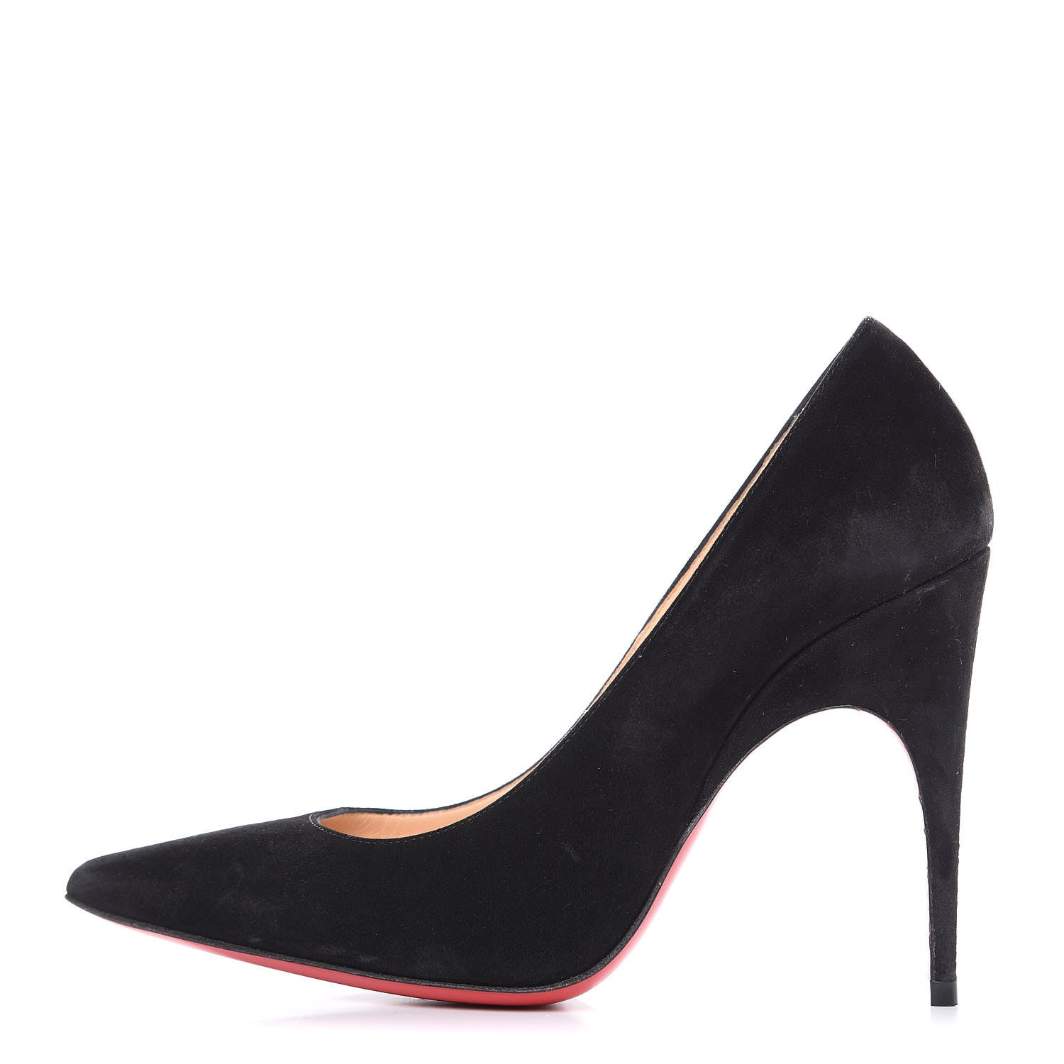 Christian Louboutin Veau Velours Alminette 100 Pumps 36 Black 1 of 10