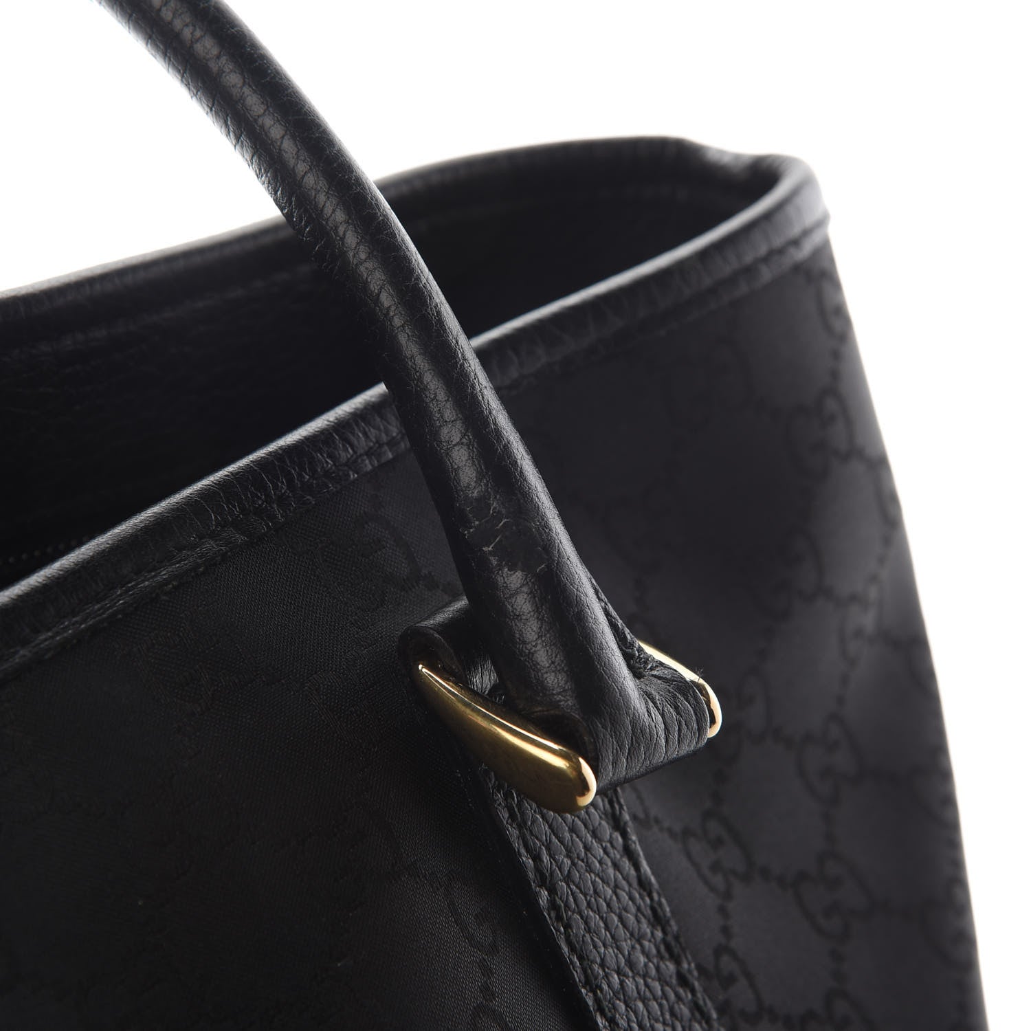 Gucci Nylon Monogram Joy Tote Black 9 of 9