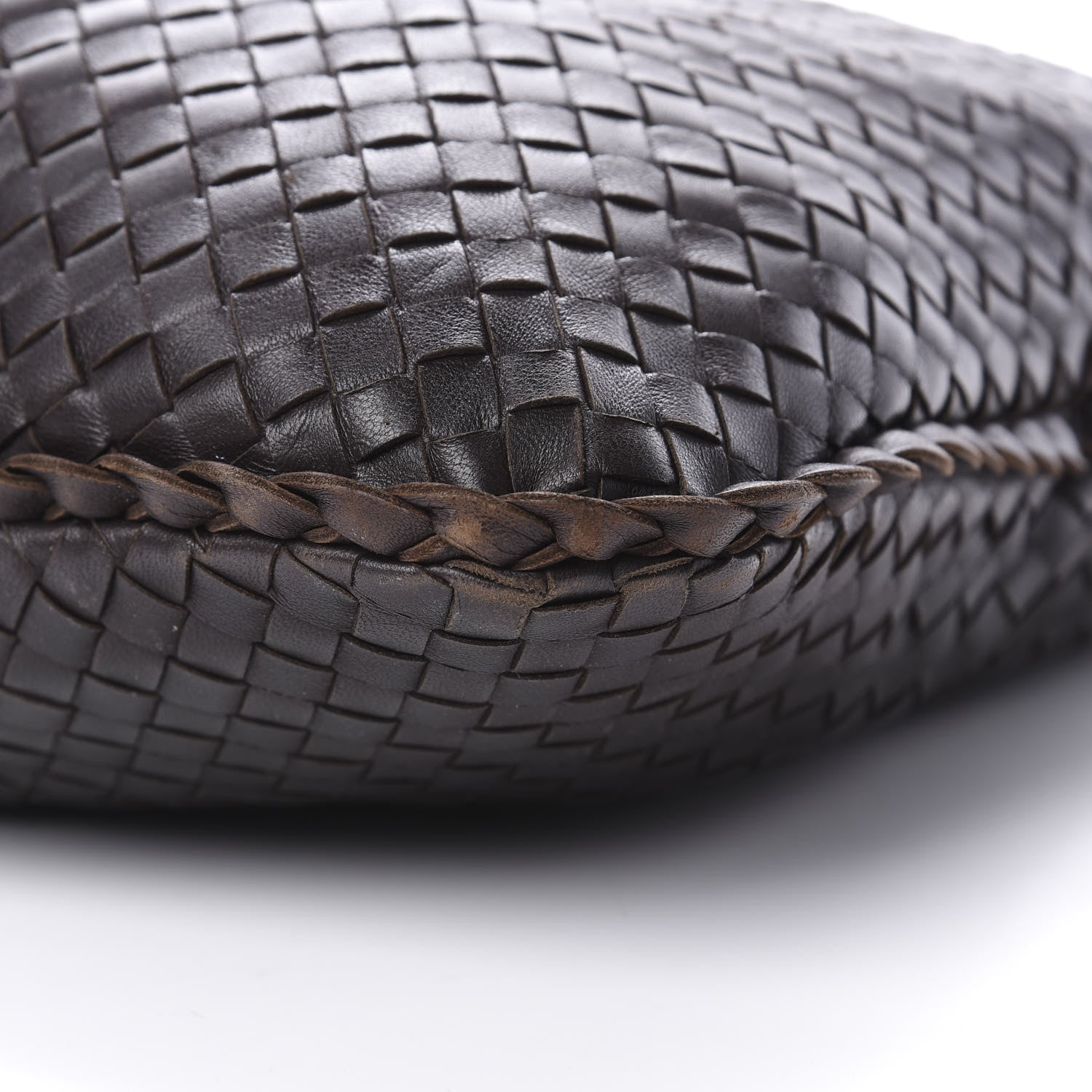 Bottega Veneta Nappa Intrecciato Large Veneta Hobo Ebano 10 of 10