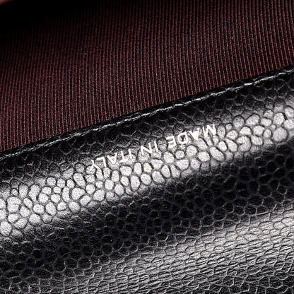 Chanel Caviar Quilted Flap Card Holder Black 7 of 8