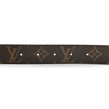 Louis Vuitton Calfskin Monogram 30mm LV Initiales Reversible Belt 75 30 Coquelicot 3 of 7