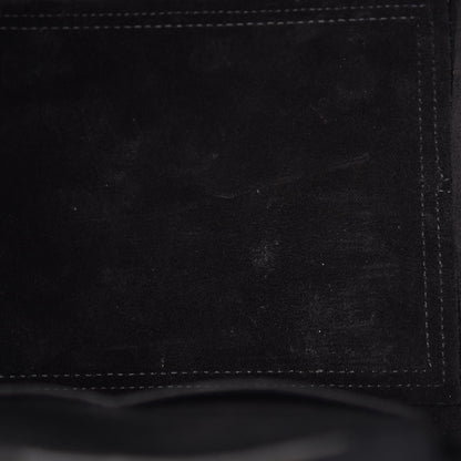 Celine Crisped Calfskin Medium Tie Knot Tote Black 8 of 15