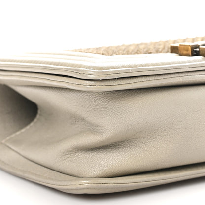Chanel Lambskin Small Scaled Boy Flap Gold 9 of 10