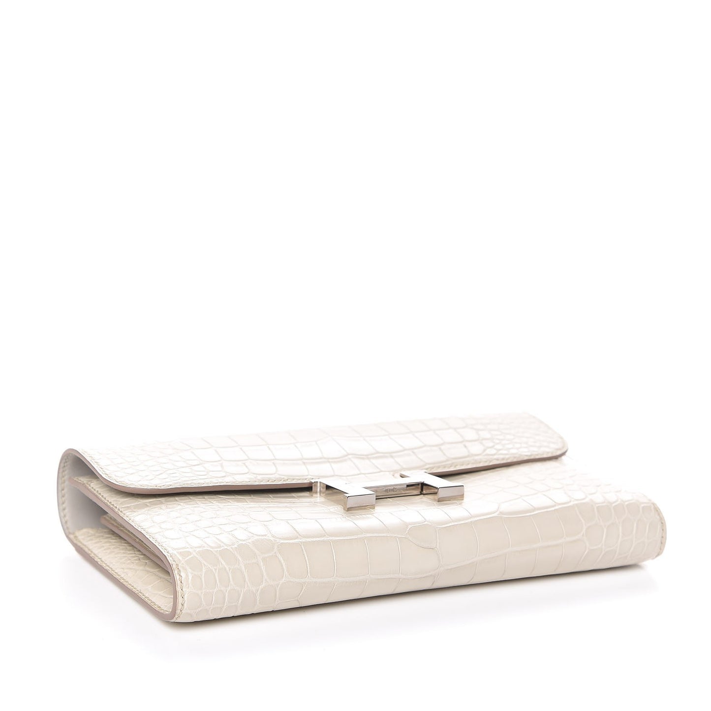 Matte Alligator Constance Wallet Beton