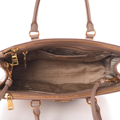 Prada Saffiano Medium Galleria Double Zip Tote Cammeo 6 of 14