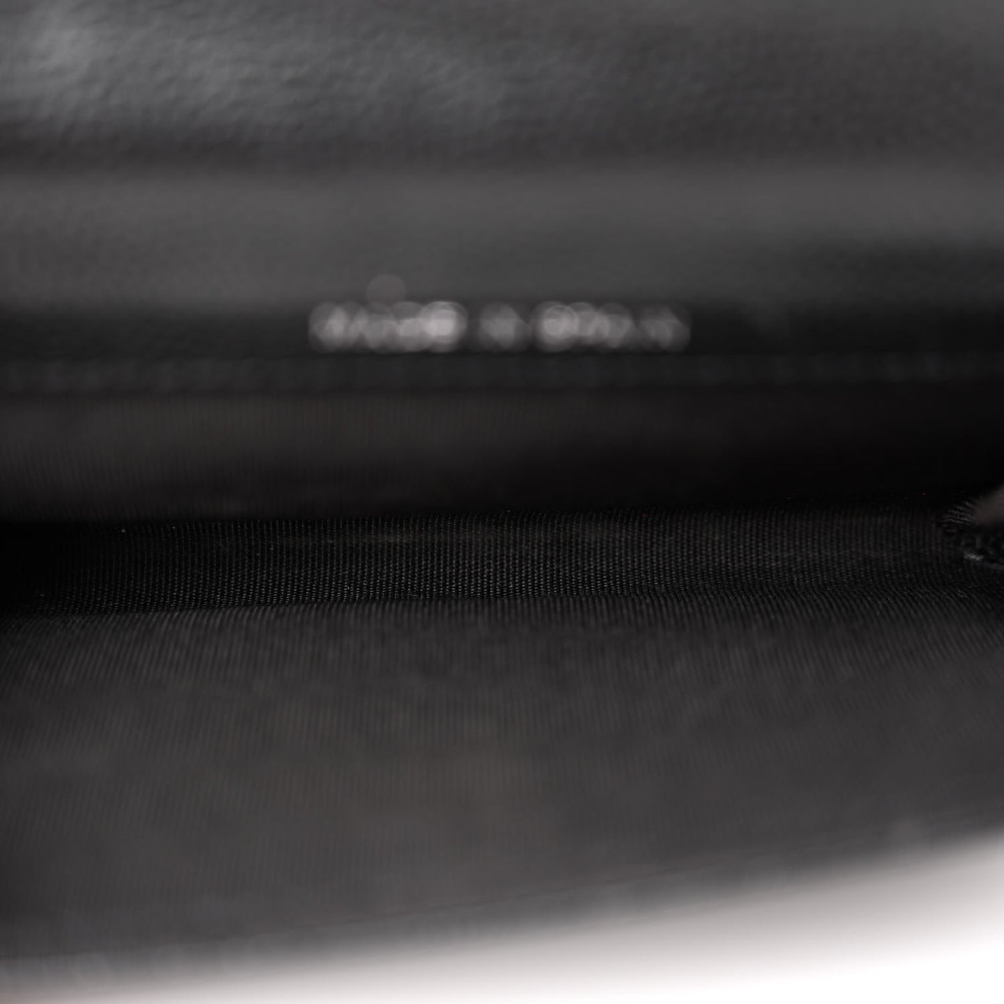 Caviar Quilted Boy Flap Card Holder Black