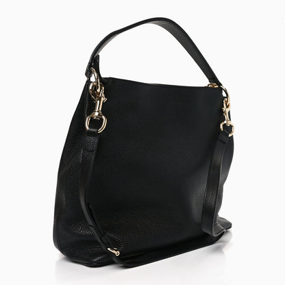 Gucci Pebbled Calfskin Large Soho Hobo Black 2 of 10