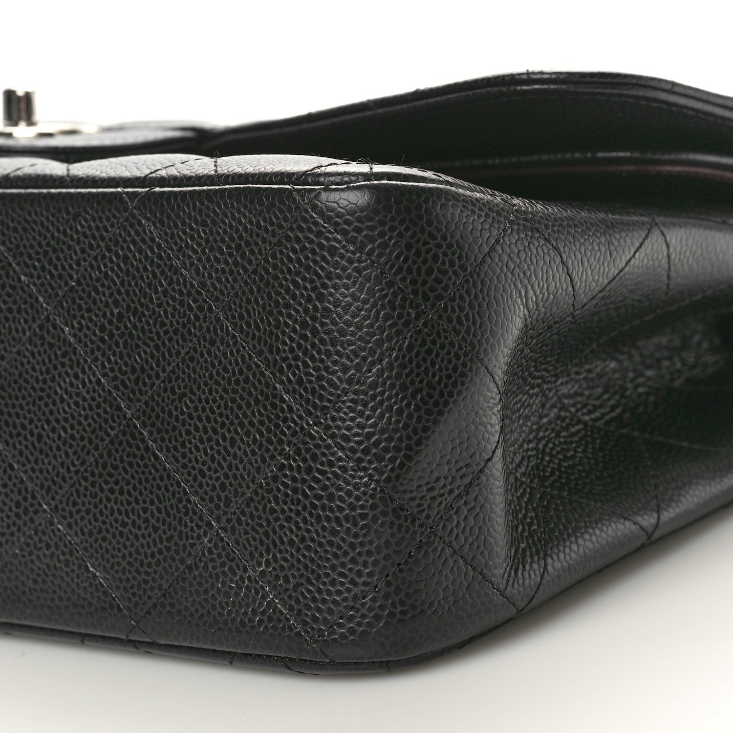 Chanel Caviar Quilted Jumbo Double Flap Black 10 of 10