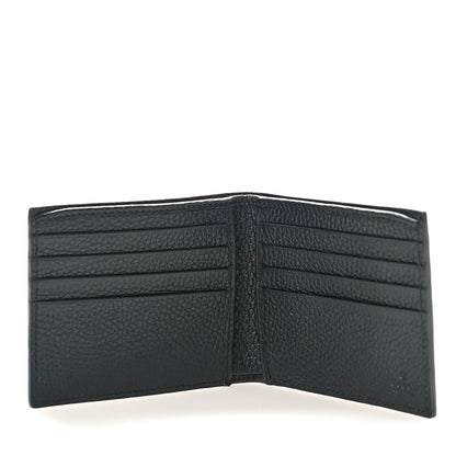 Gucci Piuma Calfskin Jumbo GG Embossed Wallet Black 5 of 8