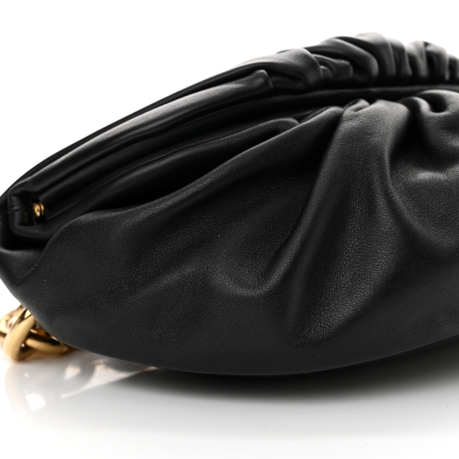Bottega Veneta Nappa The Belt Chain Pouch Black 9 of 11