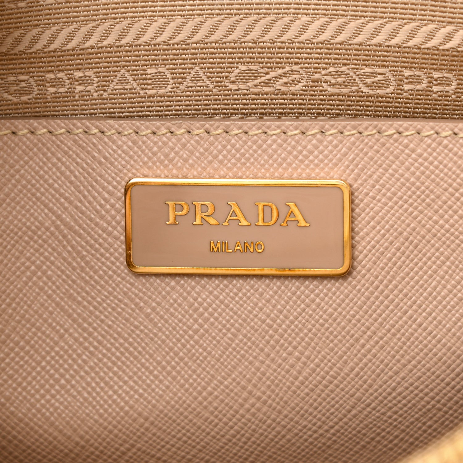 Prada Saffiano Lux Medium Promenade Tote Cammeo 6 of 16