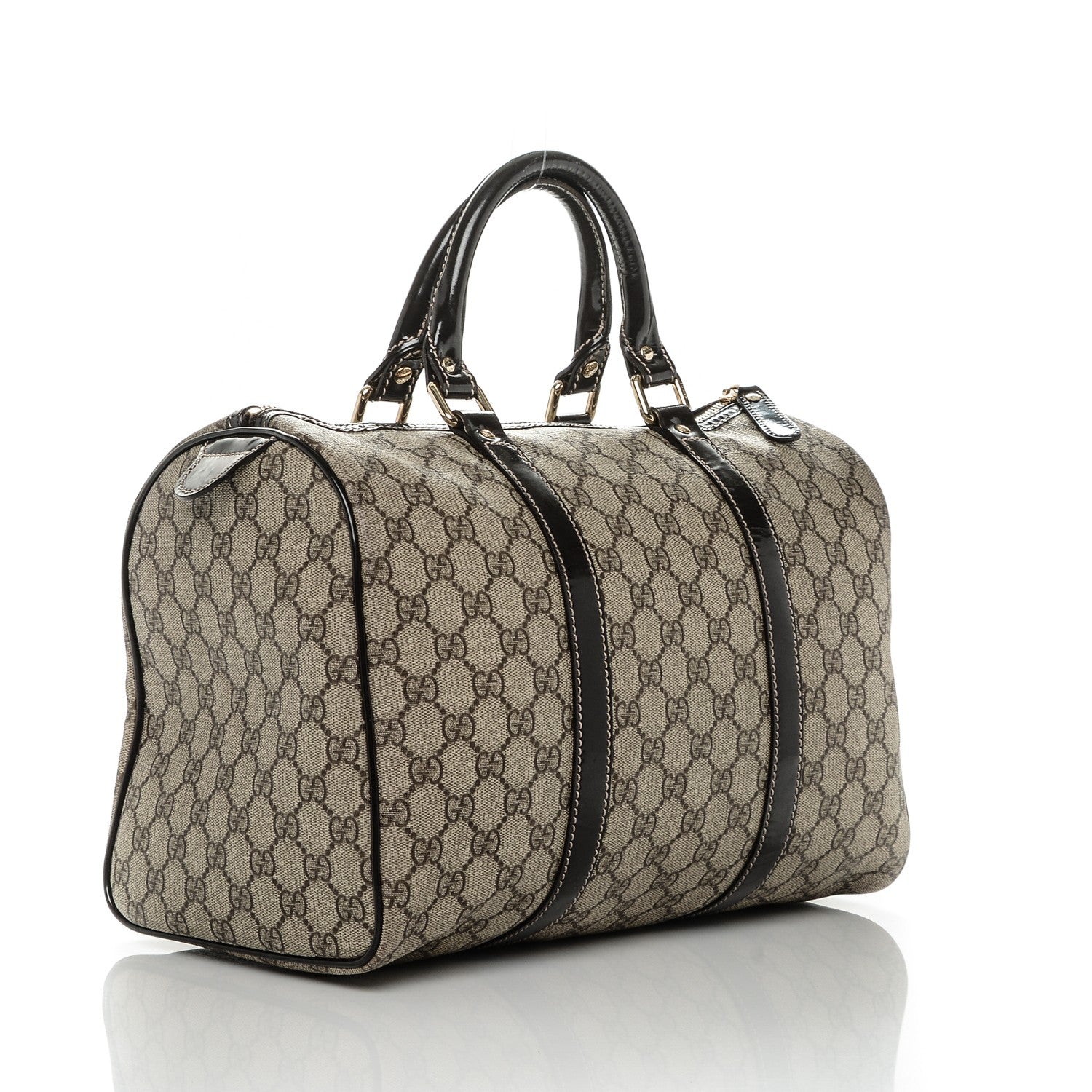 Gucci GG Plus Monogram Medium Joy Boston Dark Brown 3 of 6