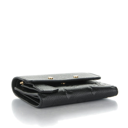Louis Vuitton Empreinte Pont-Neuf Compact Wallet Black 4 of 7