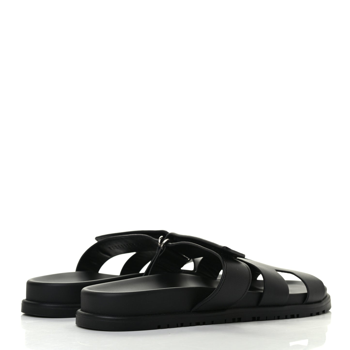 Calfskin Womens Chypre Sandals 41 Black