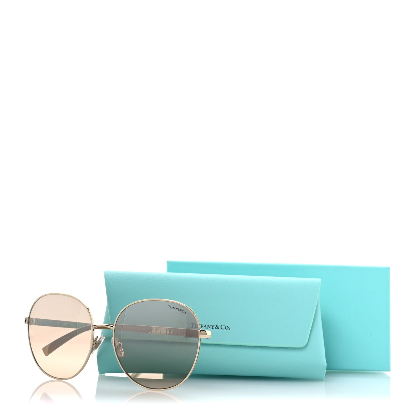 Atlas Round Sunglasses TF 3079 Gold