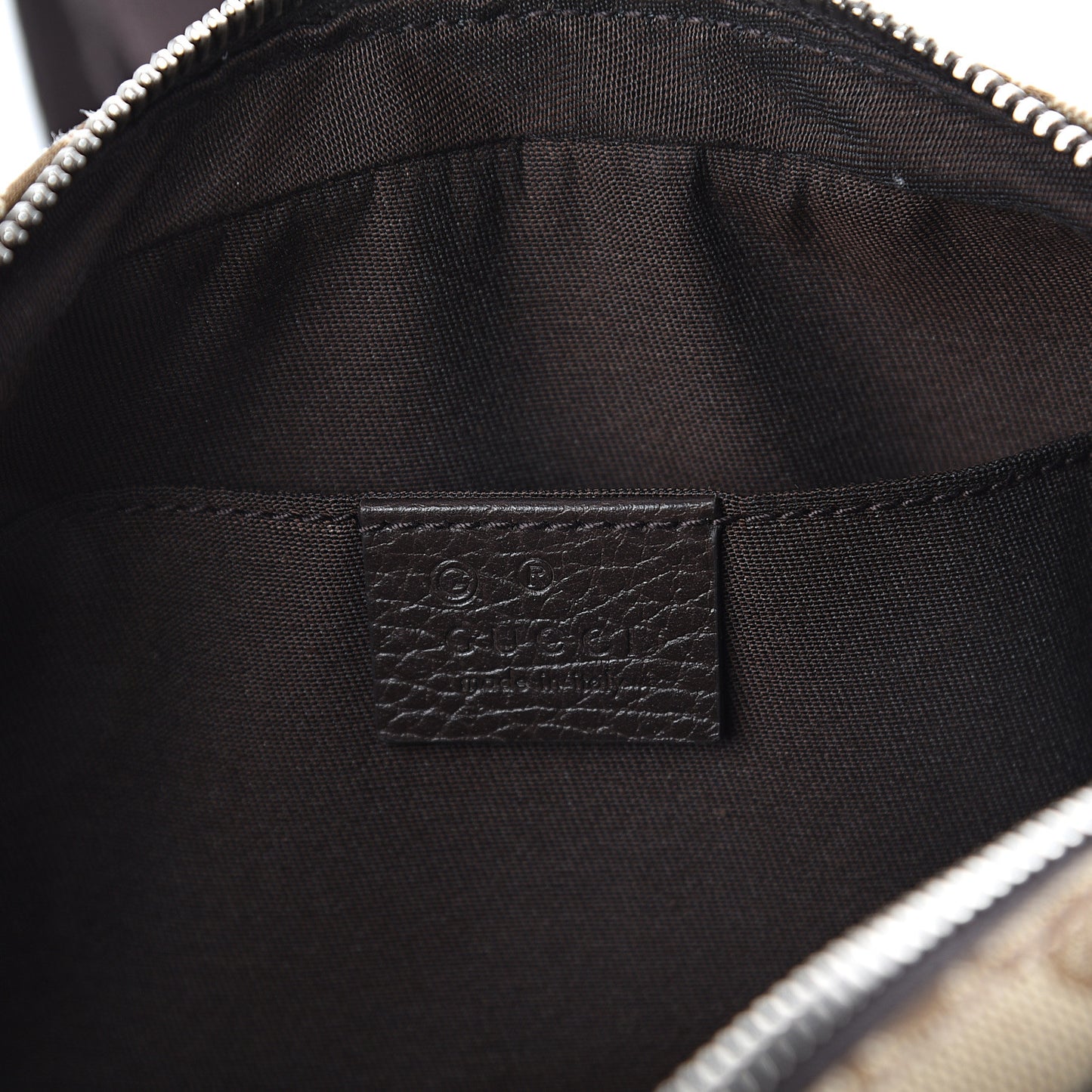 Monogram Belt Bag Dark Brown