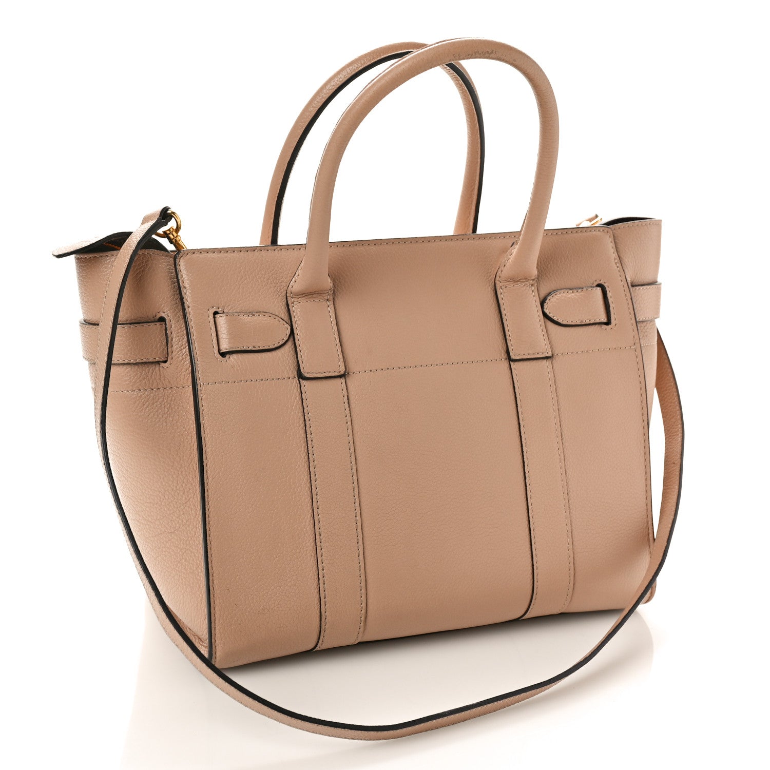 Mulberry Small Classic Grain Zipped Bayswater Rosewater 3 of 15