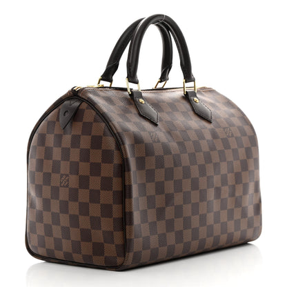 Louis Vuitton Damier Ebene Speedy 30 3 of 11