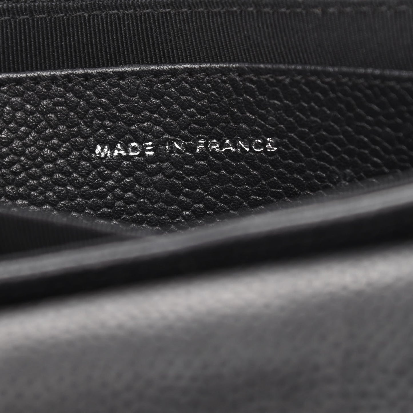 Caviar Half Moon Wallet On Chain WOC Black