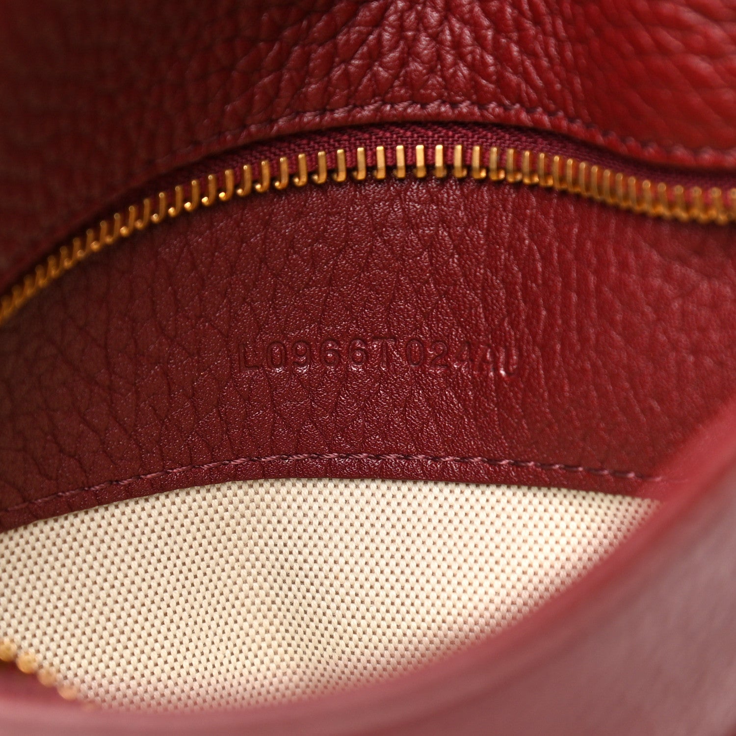 Tom Ford Calfskin Medium Jennifer Crossbody Wine 6 of 10