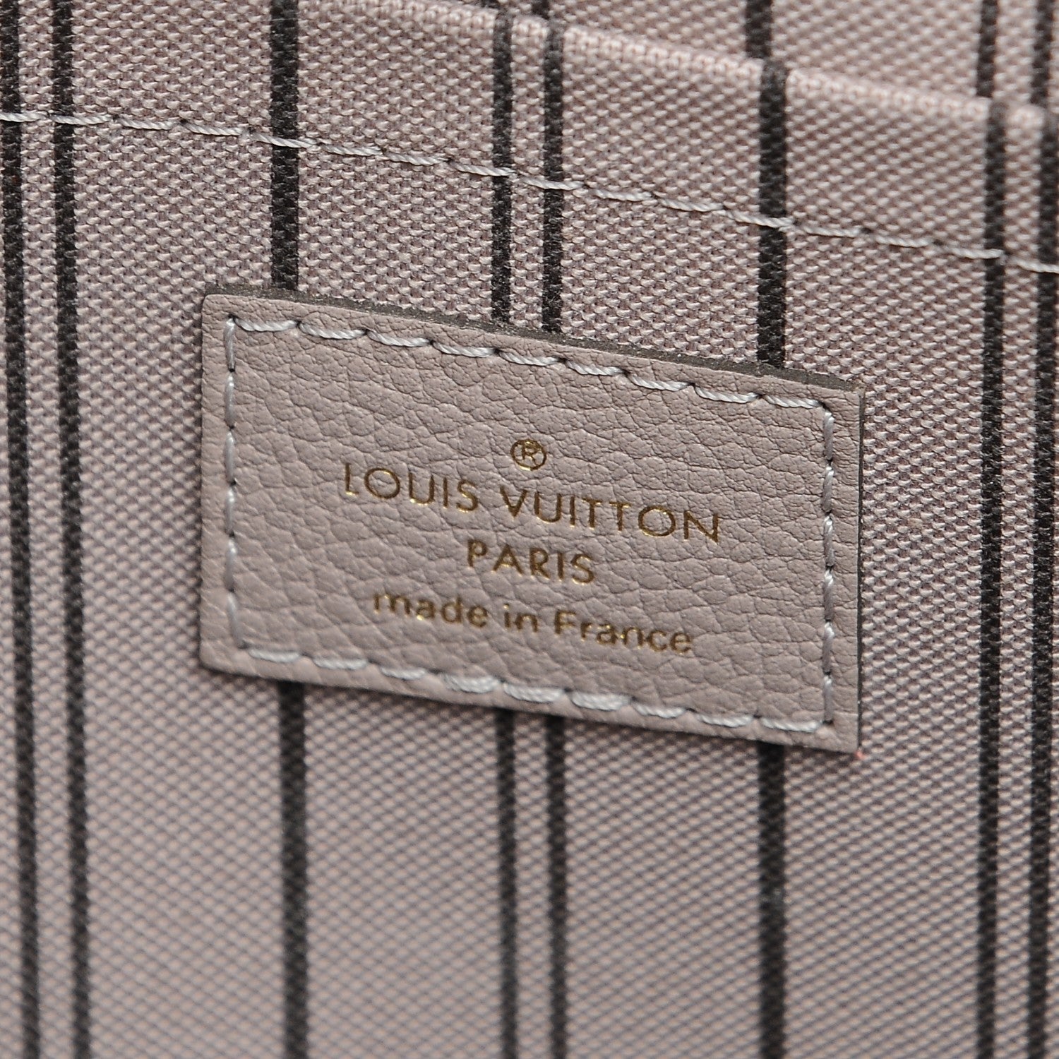 Louis Vuitton Empreinte Montaigne MM Mastic 7 of 9