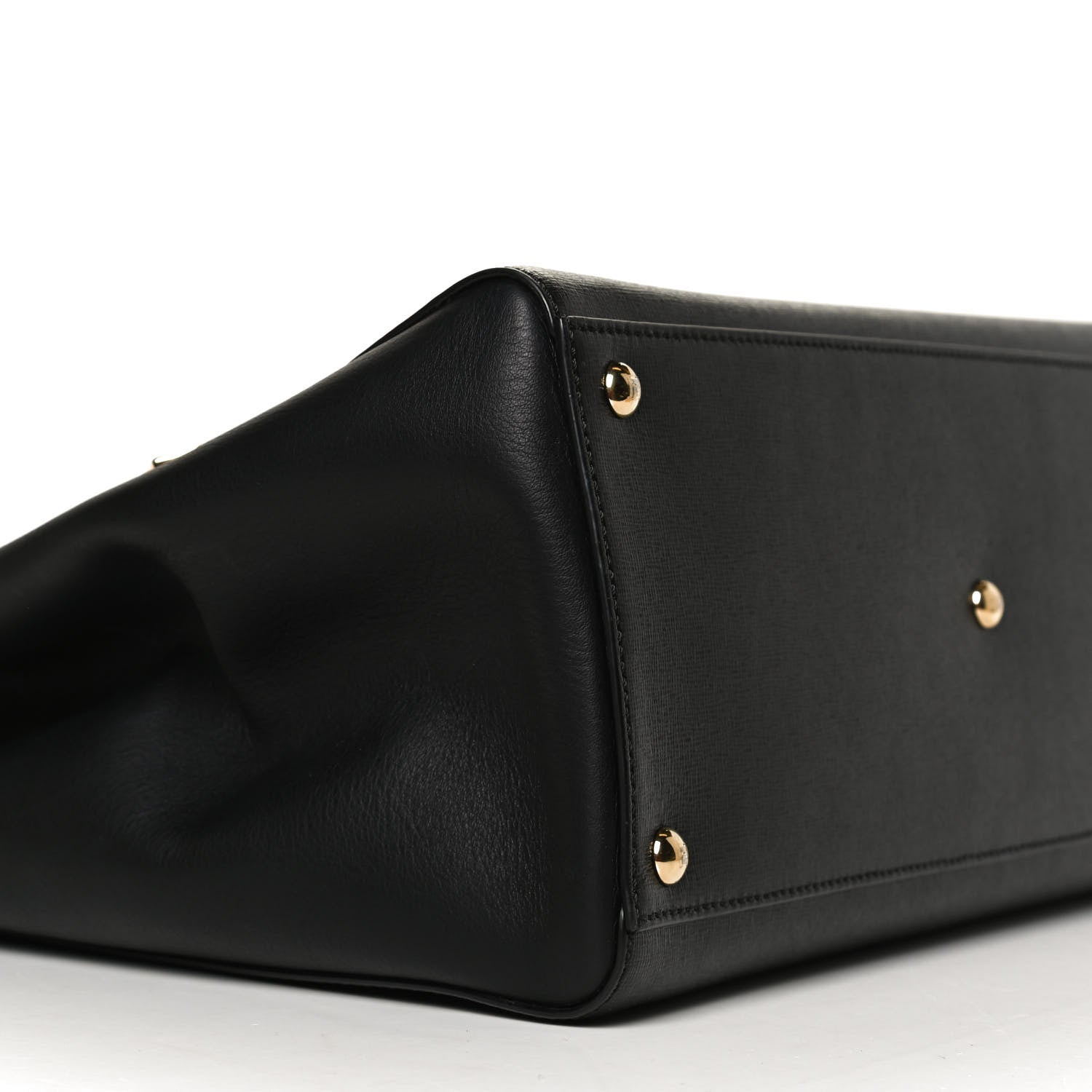 Fendi Vitello Elite Regular 2Jours Tote Black 8 of 11