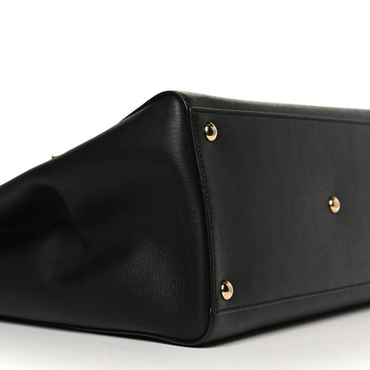 Fendi Vitello Elite Regular 2Jours Tote Black 8 of 11