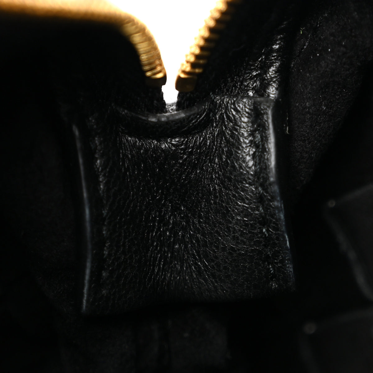 Nappa Intrecciato Mini Loop Camera Bag Black