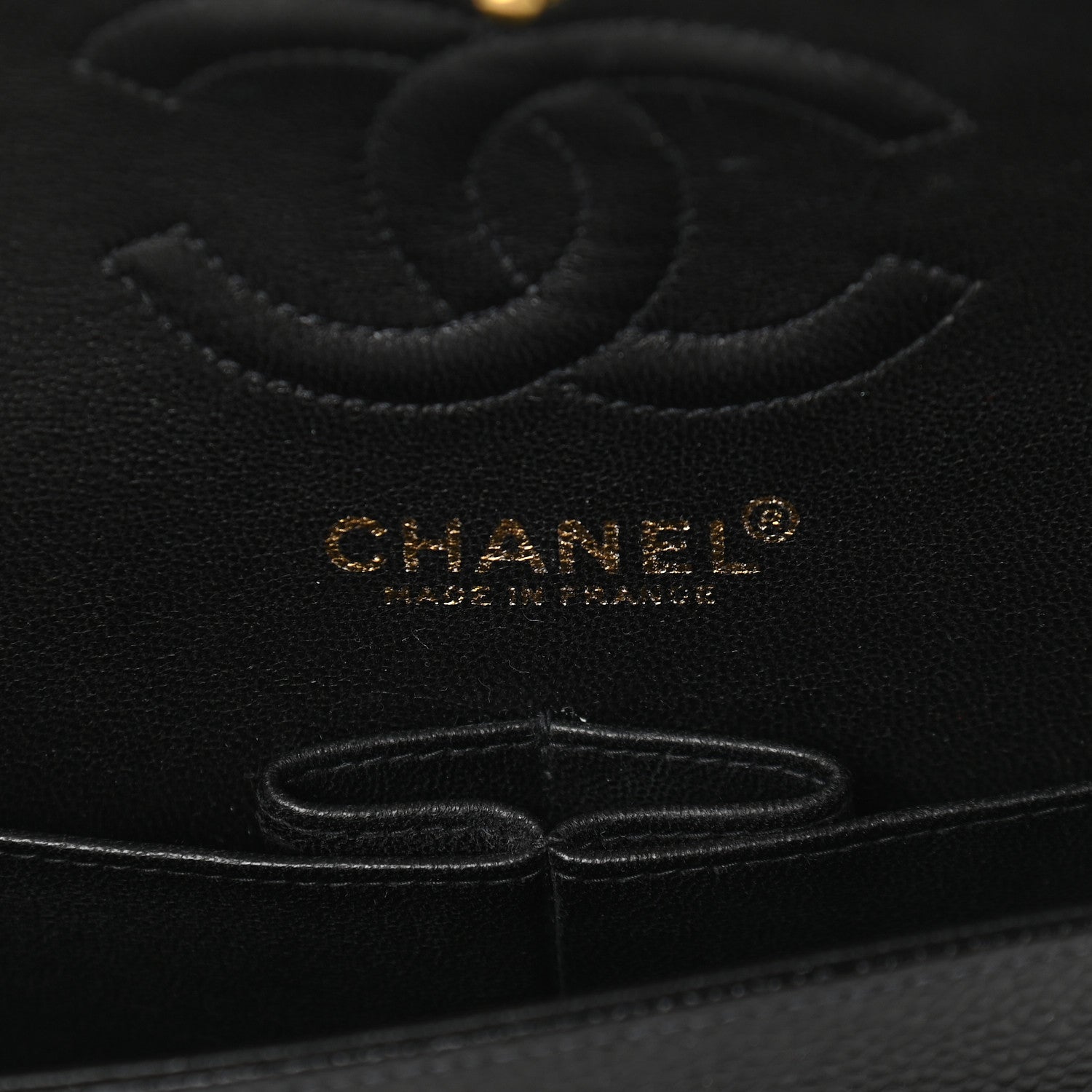 Chanel Caviar Quilted Small Double Flap Black 6 of 9