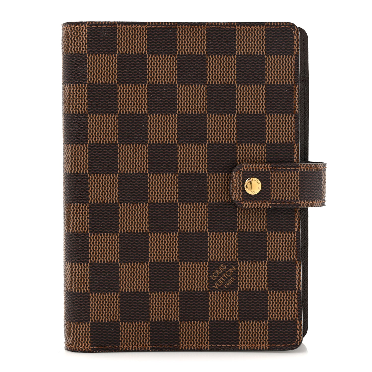 Louis Vuitton Damier Ebene Medium Ring Agenda Cover 1 of 6