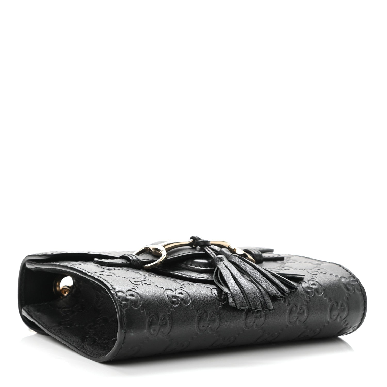 Gucci Microguccissima Mini Emily Shoulder Bag Black 4 of 13