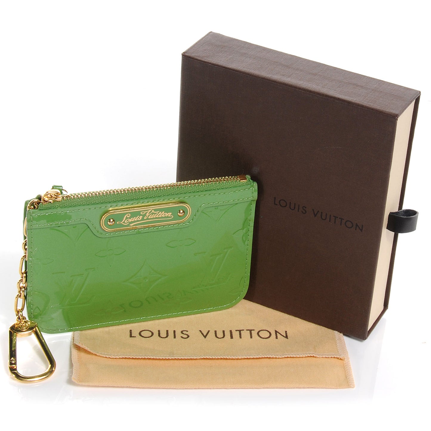 Vernis Key Pouch Vert Tonic