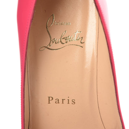 Christian Louboutin Patent No Matter 85 Pumps 36.5 Pinky 10 of 11