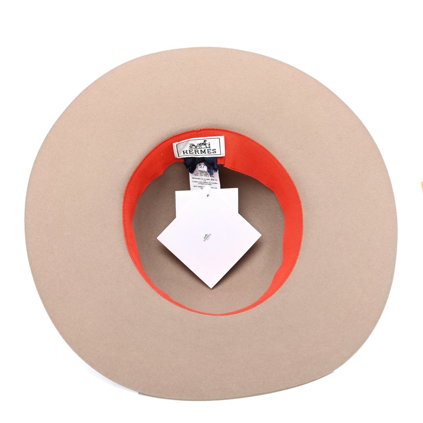 Feutre Chapeau Scarlet Hat 57 Marron Glace Orange